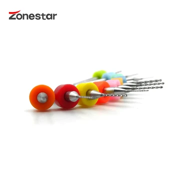 ZONESTAR 0.3-1.2 mm Blandet 3D-Printer Dyse til Rengøring Drill Bit Kit Til MK7 MK8 RepRap 10ps