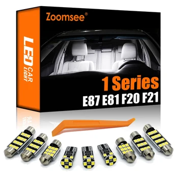 Zoomsee Bedste Canbus Til BMW 1-Serie E87 E81 E82 E88 F20 F21 2003-Bil LED pære Indendørs Indvendige Dome Kuffert Handske Light Kit